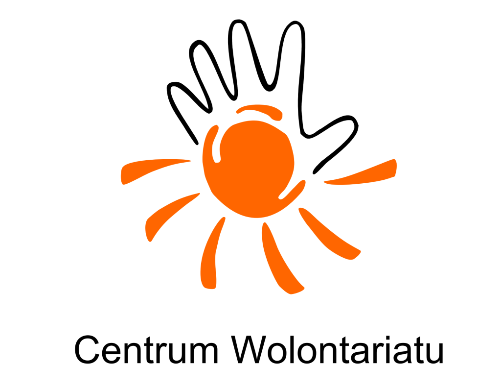 logoCENTRUM WOLONTARIATU białe